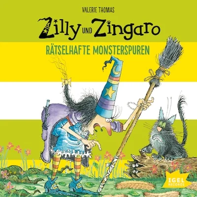 Cover von Zilly und Zingaro. Rätselhafte Monsterspuren