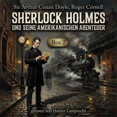Cover von Sherlock Holmes und seine Amerikanischen Abenteuer-Box 2