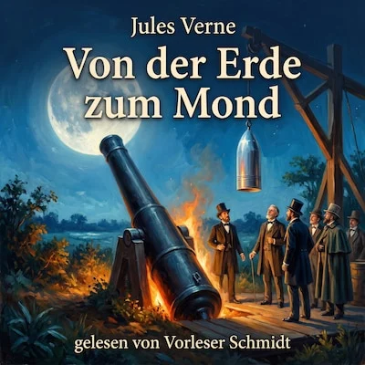 Cover von Von der Erde zum Mond