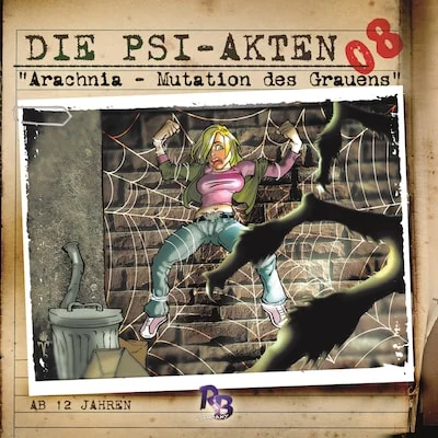 Cover von Die PSI-Akten, Folge 8: Arachnia - Mutation des Grauens